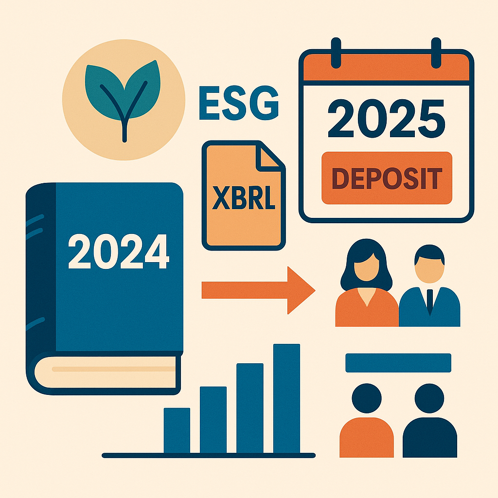 Cuentas anuales 2024: las 5 novedades clave que marcarán el depósito de 2025