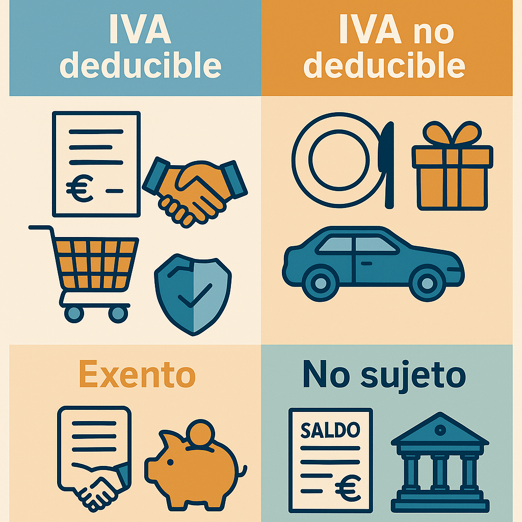 Gastos con (y sin) IVA: guía contable práctica para 2025